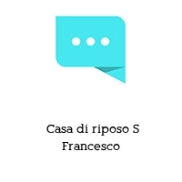 Logo  Casa di riposo S Francesco