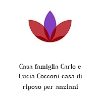 Logo Casa famiglia Carlo e Lucia Cocconi casa di riposo per anziani