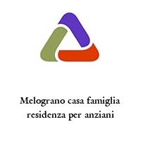 Logo Melograno casa famiglia residenza per anziani