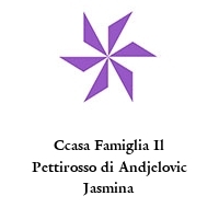 Logo Ccasa Famiglia Il Pettirosso di Andjelovic Jasmina