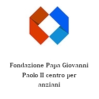 Logo Fondazione Papa Giovanni Paolo II centro per anziani