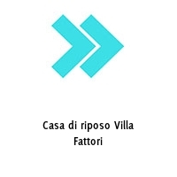Logo Casa di riposo Villa Fattori