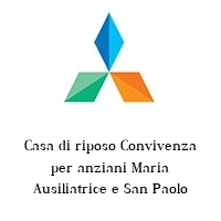 Logo Casa di riposo Convivenza per anziani Maria Ausiliatrice e San Paolo