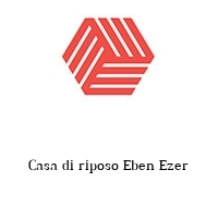 Logo Casa di riposo Eben Ezer