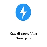 Logo Casa di riposo Villa Giuseppina