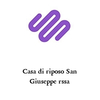 Logo Casa di riposo San Giuseppe rssa