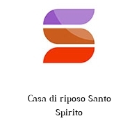 Logo Casa di riposo Santo Spirito