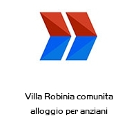 Logo Villa Robinia comunita alloggio per anziani