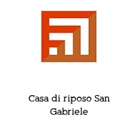 Logo Casa di riposo San Gabriele