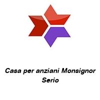 Logo Casa per anziani Monsignor Serio