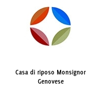 Logo Casa di riposo Monsignor Genovese