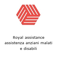 Logo Royal assistance assistenza anziani malati e disabili