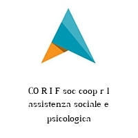 Logo CO R I F soc coop r l assistenza sociale e psicologica