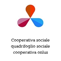 Logo Cooperativa sociale quadrifoglio sociale cooperativa onlus