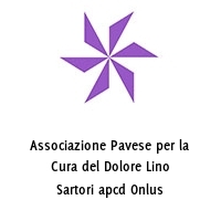 Logo Associazione Pavese per la Cura del Dolore Lino Sartori apcd Onlus