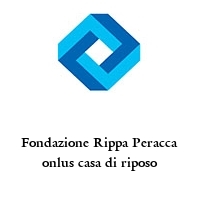 Logo Fondazione Rippa Peracca onlus casa di riposo