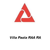 Logo Villa Paola RAA RA