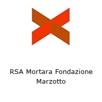 Logo RSA Mortara Fondazione Marzotto