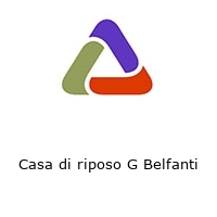 Logo Casa di riposo G Belfanti