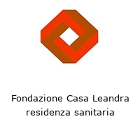 Logo Fondazione Casa Leandra residenza sanitaria