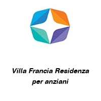 Logo Villa Francia Residenza per anziani
