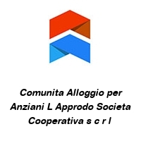 Logo Comunita Alloggio per Anziani L Approdo Societa Cooperativa s c r l 