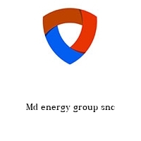 Logo Md energy group snc