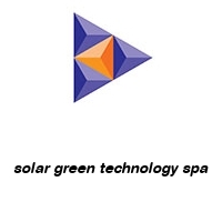 Logo solar green technology spa