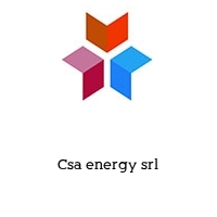 Logo Csa energy srl