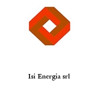 Isi Energia srl 
