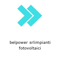 belpower srlimpianti fotovoltaici