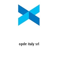 Logo opde italy srl