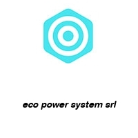 Logo eco power system srl