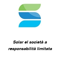 Solar el società a responsabilità limitata