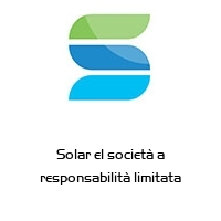 Logo Solar el società a responsabilità limitata