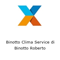 Logo Binotto Clima Service di Binotto Roberto