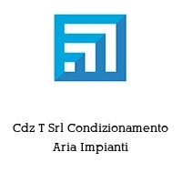 Logo Cdz T Srl Condizionamento Aria Impianti