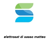 Logo elettrosat di sasso matteo