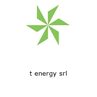 Logo t energy srl