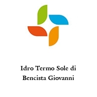 Idro Termo Sole di Bencista Giovanni