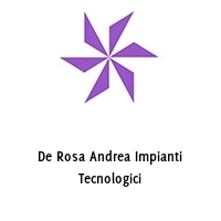 Logo De Rosa Andrea Impianti Tecnologici