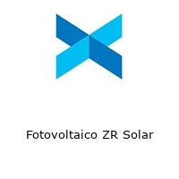 Logo Fotovoltaico ZR Solar