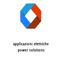 applicazioni elettriche power solutions