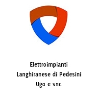 Logo Elettroimpianti Langhiranese di Pedesini Ugo e snc