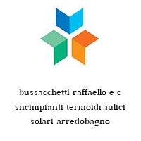 Logo bussacchetti raffaello e c sncimpianti termoidraulici solari arredobagno