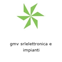 Logo gmv srlelettronica e impianti