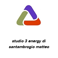 Logo studio 3 energy di santambrogio matteo