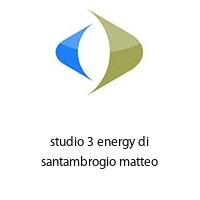 Logo studio 3 energy di santambrogio matteo