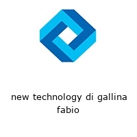 Logo new technology di gallina fabio