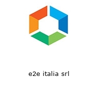 Logo e2e italia srl